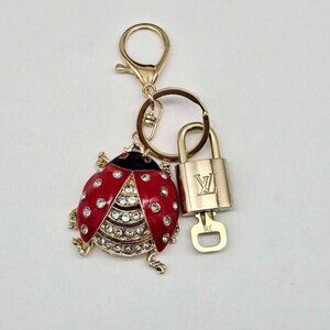 Authentic Louis Vuitton Lock & Key with unbranded Bagcharm, Keycharm, Keychain